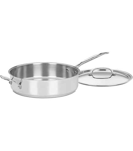 Amazon.co.jp: Calphalon ステンレススチール 3クォート ソテーパン 蓋